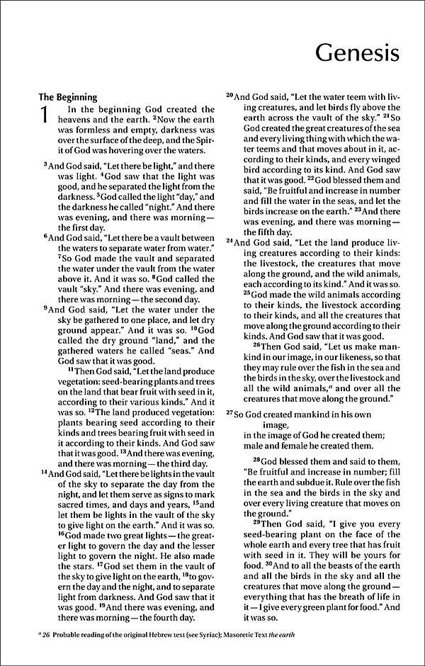 NIV Value Pew & Worship Bible, Hardbound Edition (ISBN: 9780310446200)