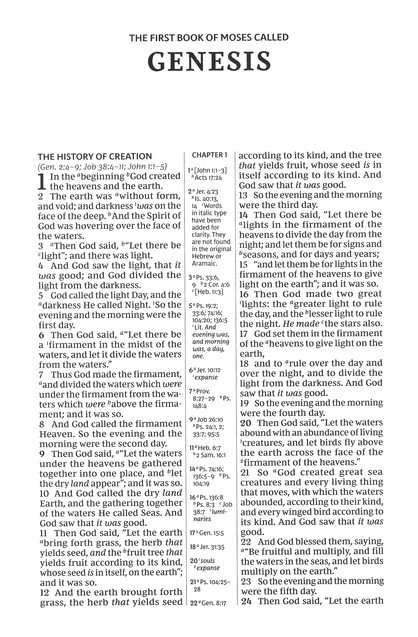 NKJV Compact Center-Column Reference Bible, Gray LeatherSoft Edition