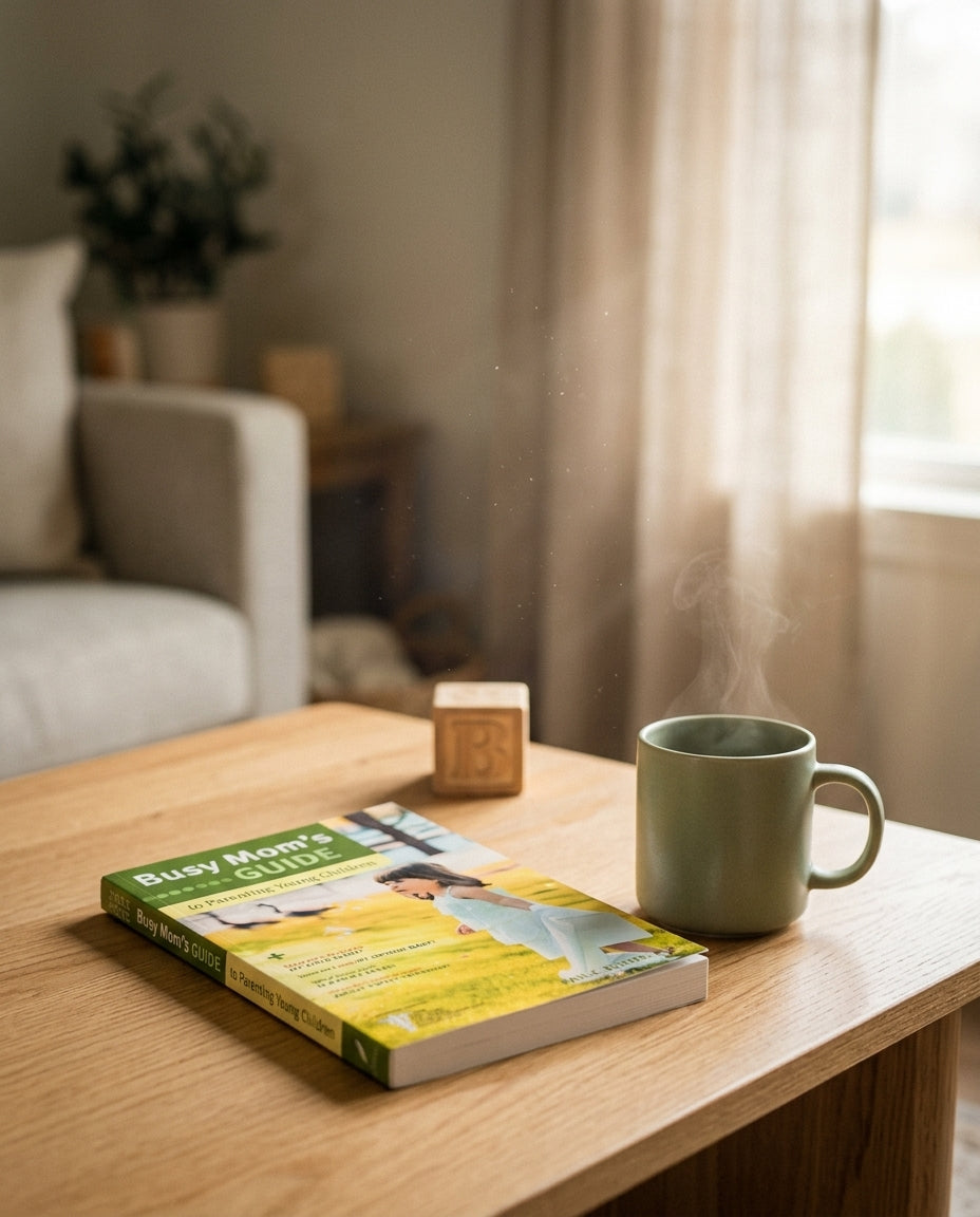 Softcover Book — Home Lifestyle Scene | Generated by Modelize