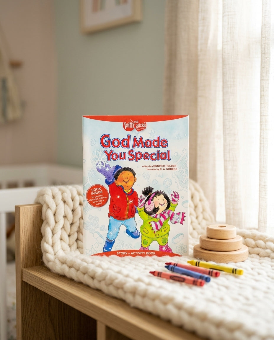 Children's story and activity book — Nursery Reading Nook Lifestyle | Generated by Modelize