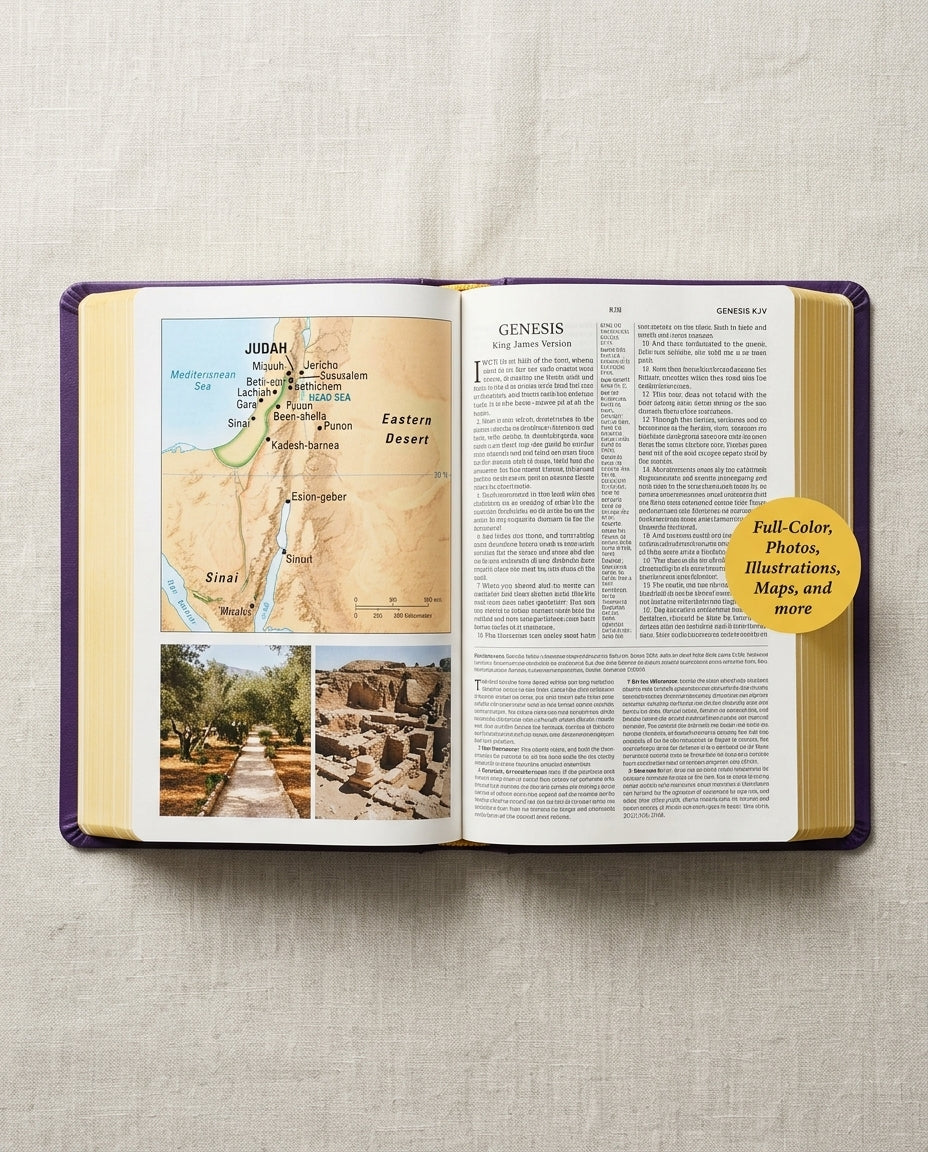 Study Bible — Internal Typography Spread | Generated by Modelize
