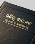 Holy Bible (Odia) - Premium Hardcover wi + NLT Personal Size Giant Print Bible, Fil Combo
