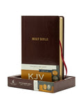 KJV Gift & Award Bible, Comfort Print Bu + NIV Holy Bible Compact, Red | Christian  Combo