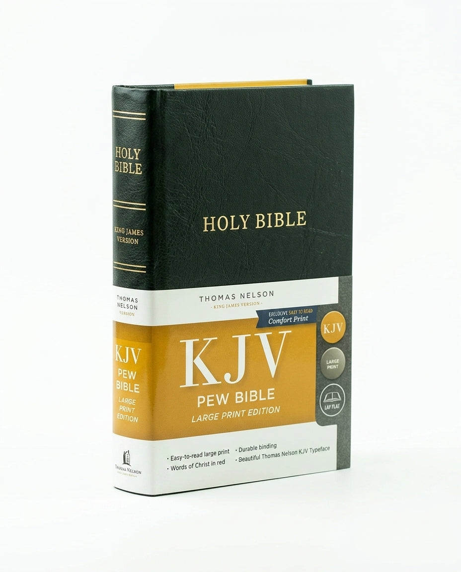 KJV Pew Bible: Holy Bible | Christian Bi + KJV Personal Size Giant Print Reference  Combo