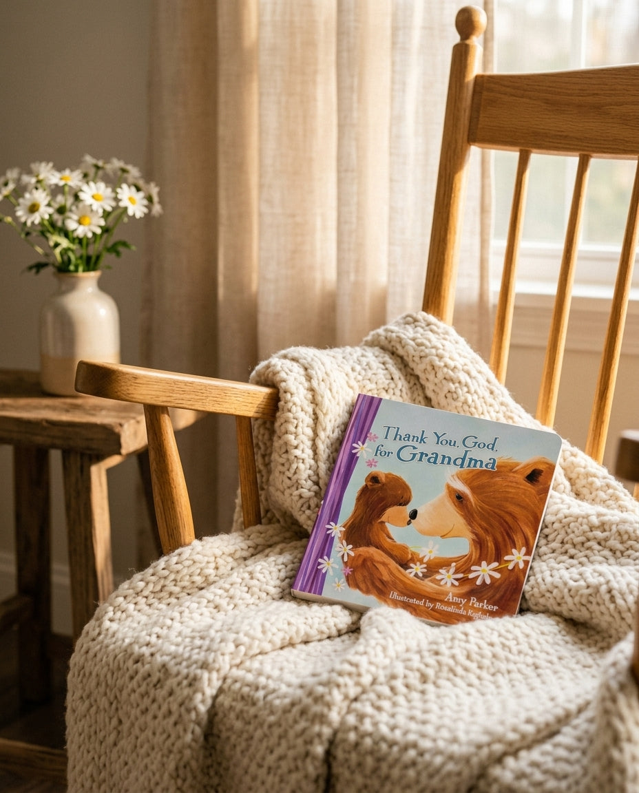 Children's board book — Cozy Reading Nook Lifestyle | Generated by Modelize