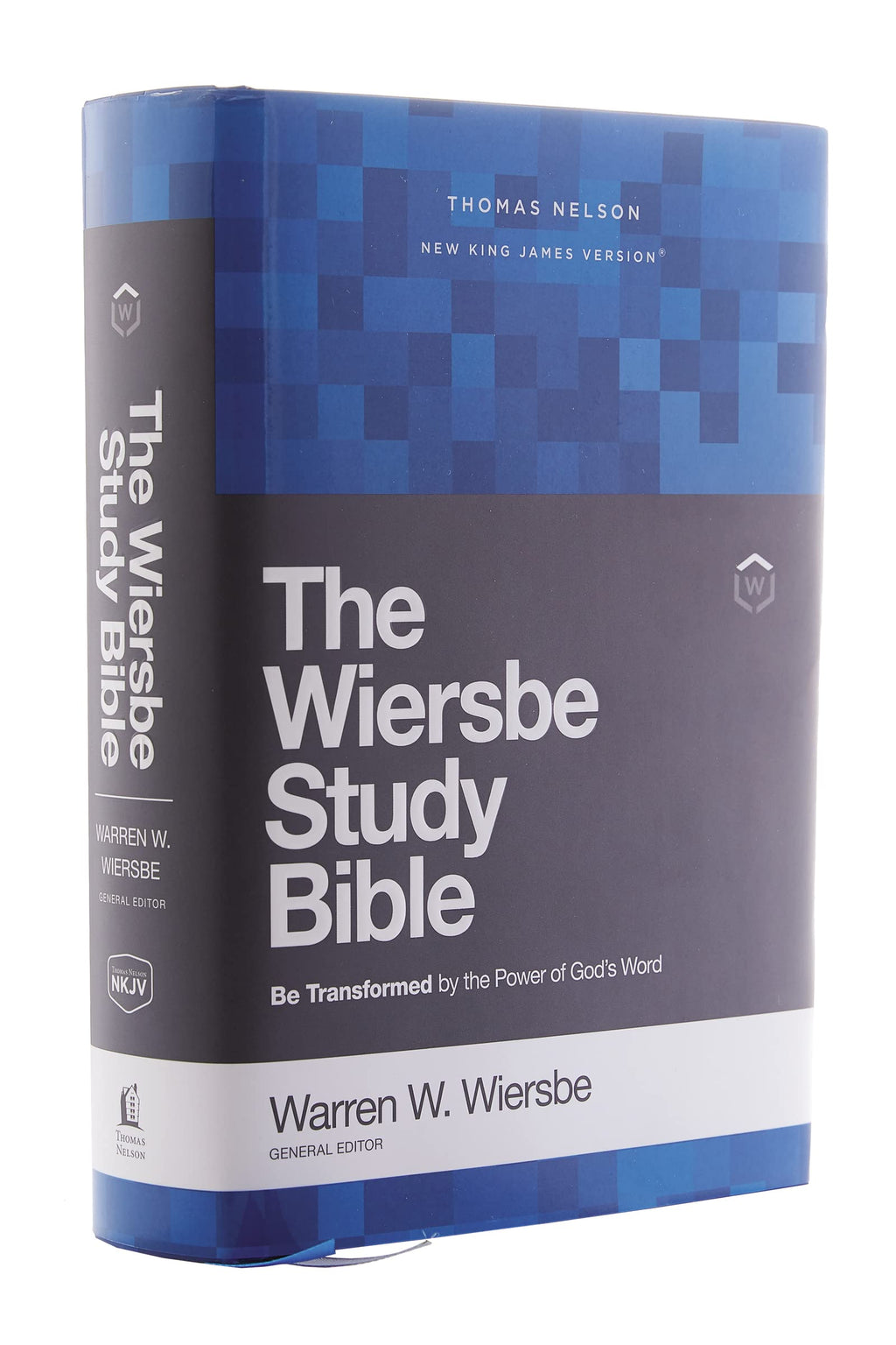 NKJV Wiersbe Study Bible Hardcover in Red Letter Comfort Print