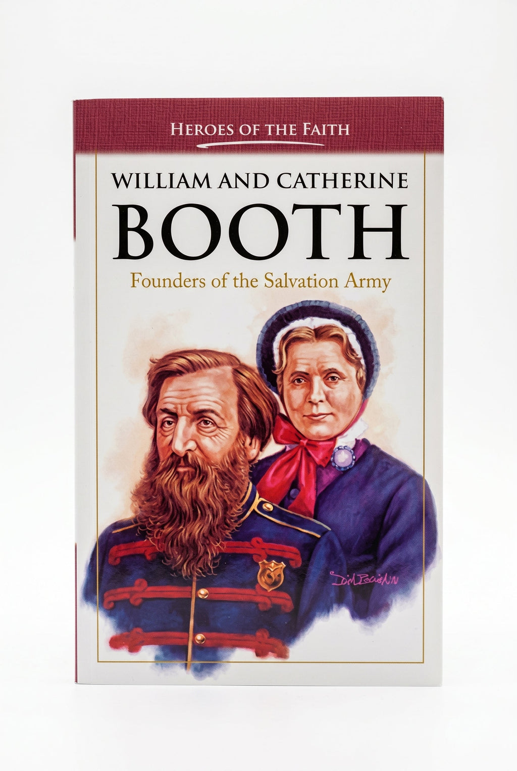 Studio photo of William & Catherine Booth: Founders of the Salvation Army in hero