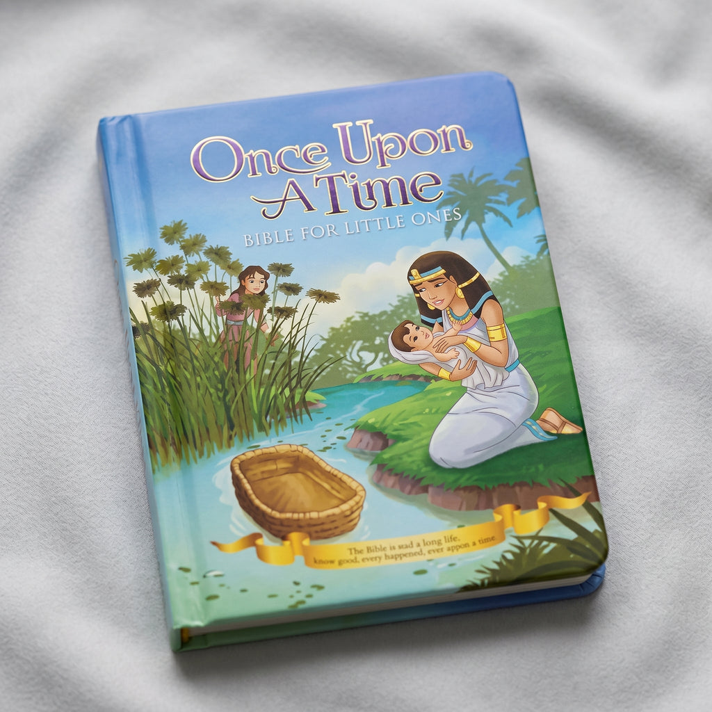Studio photo of Once Upon a Time Bible for Little Ones in detail