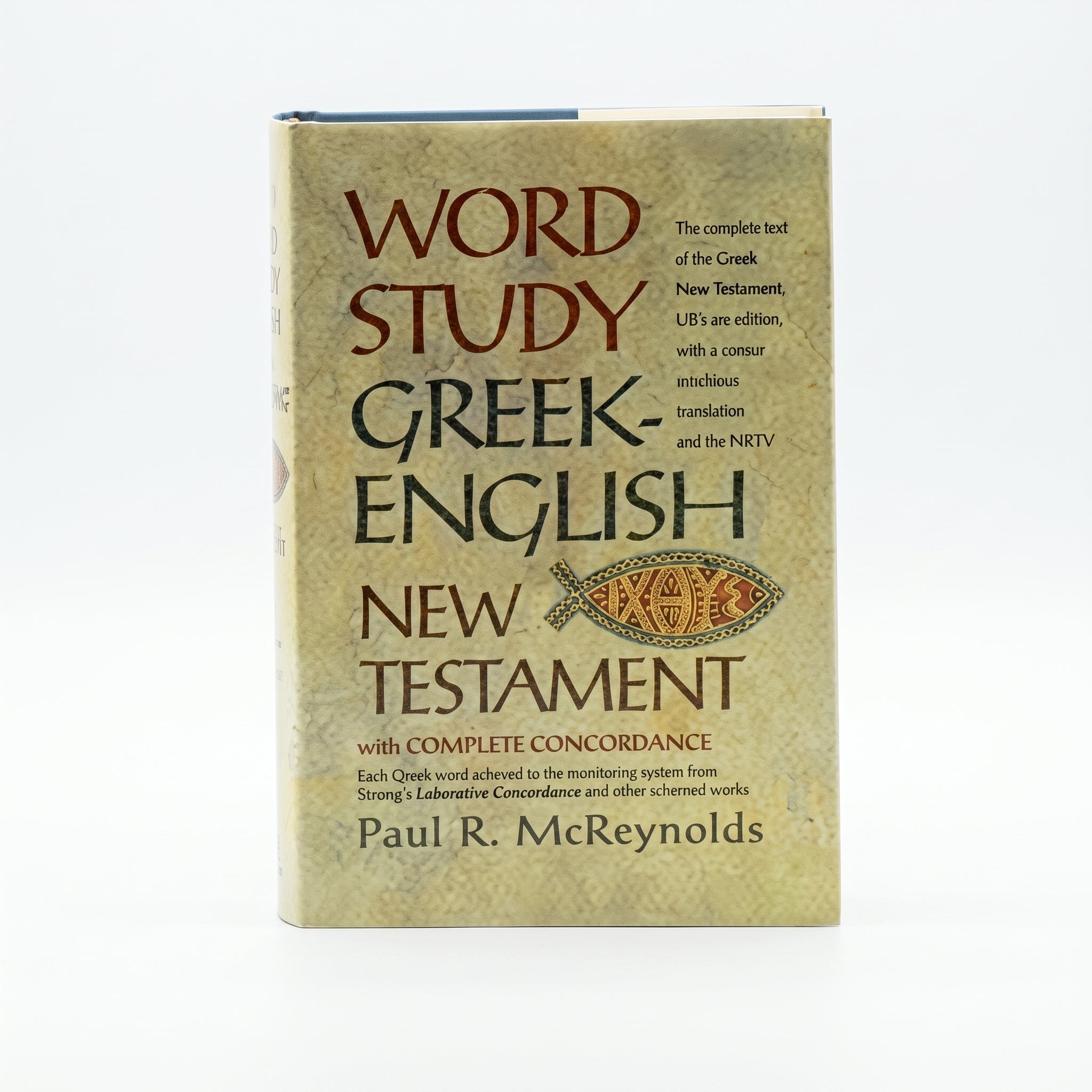 Studio photo of Word Study Greek-English New Testament: with complete concordance in hero