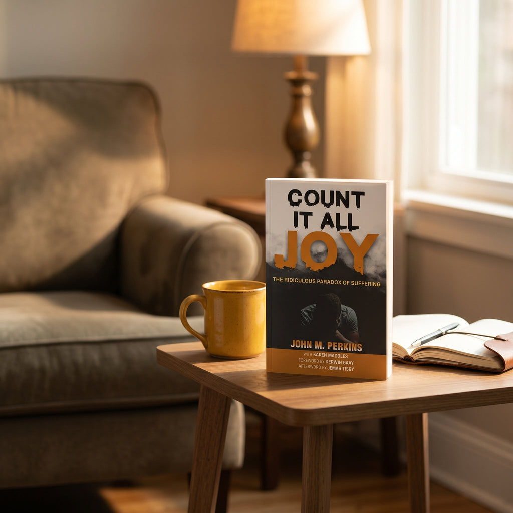 Studio photo of Count it all Joy: The Ridiculous Paradox of Suffering in lifestyle