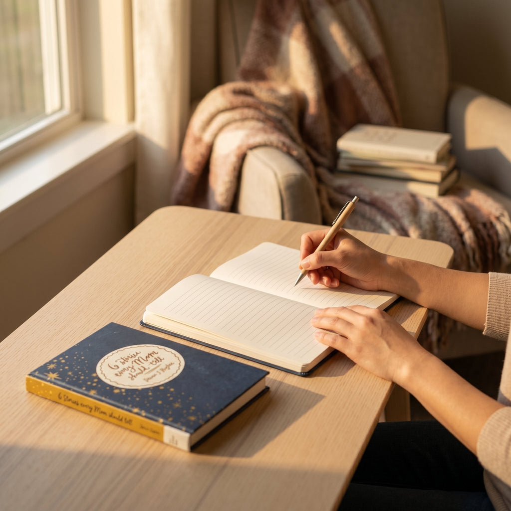 Studio photo of 6 Stories Every Mom Should Tell in lifestyle