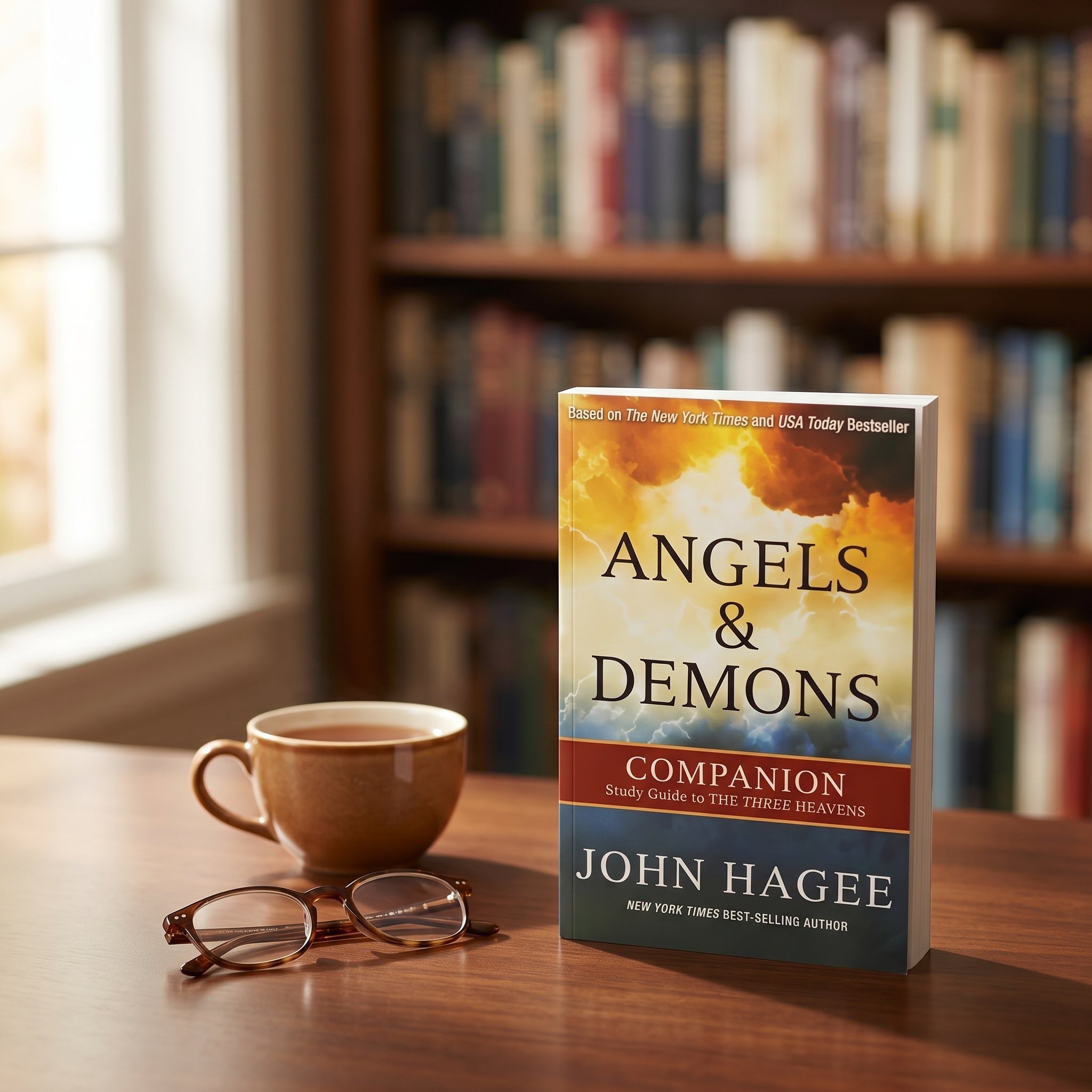 Studio photo of Angels and Demon in lifestyle
