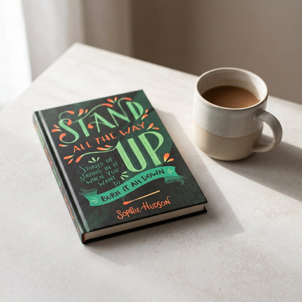 Studio photo of Stand All the Way Up: Stories of Staying In It When You Want to Burn It All Down in lifestyle