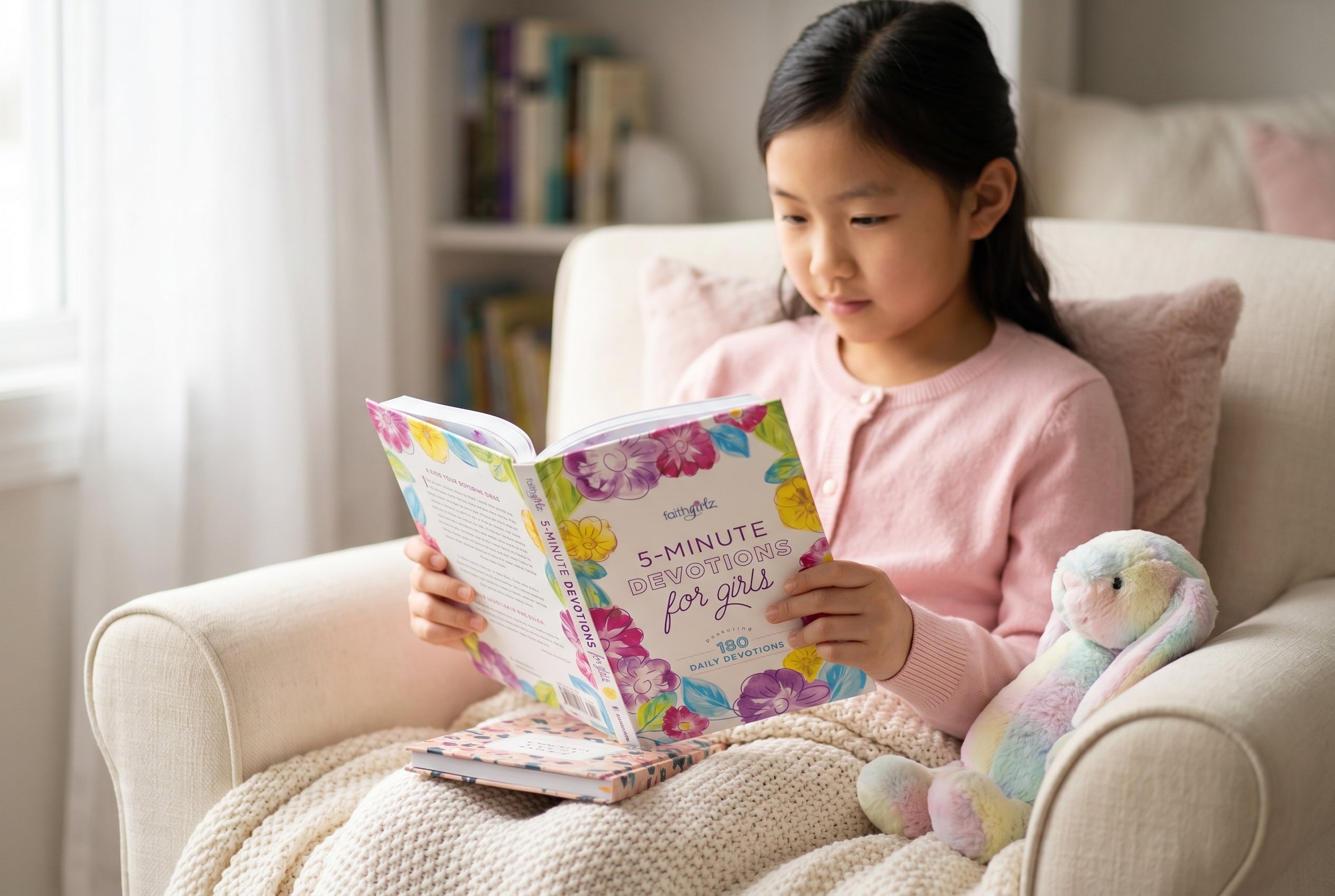 Studio photo of 5-Minute Devotions for Girls in lifestyle