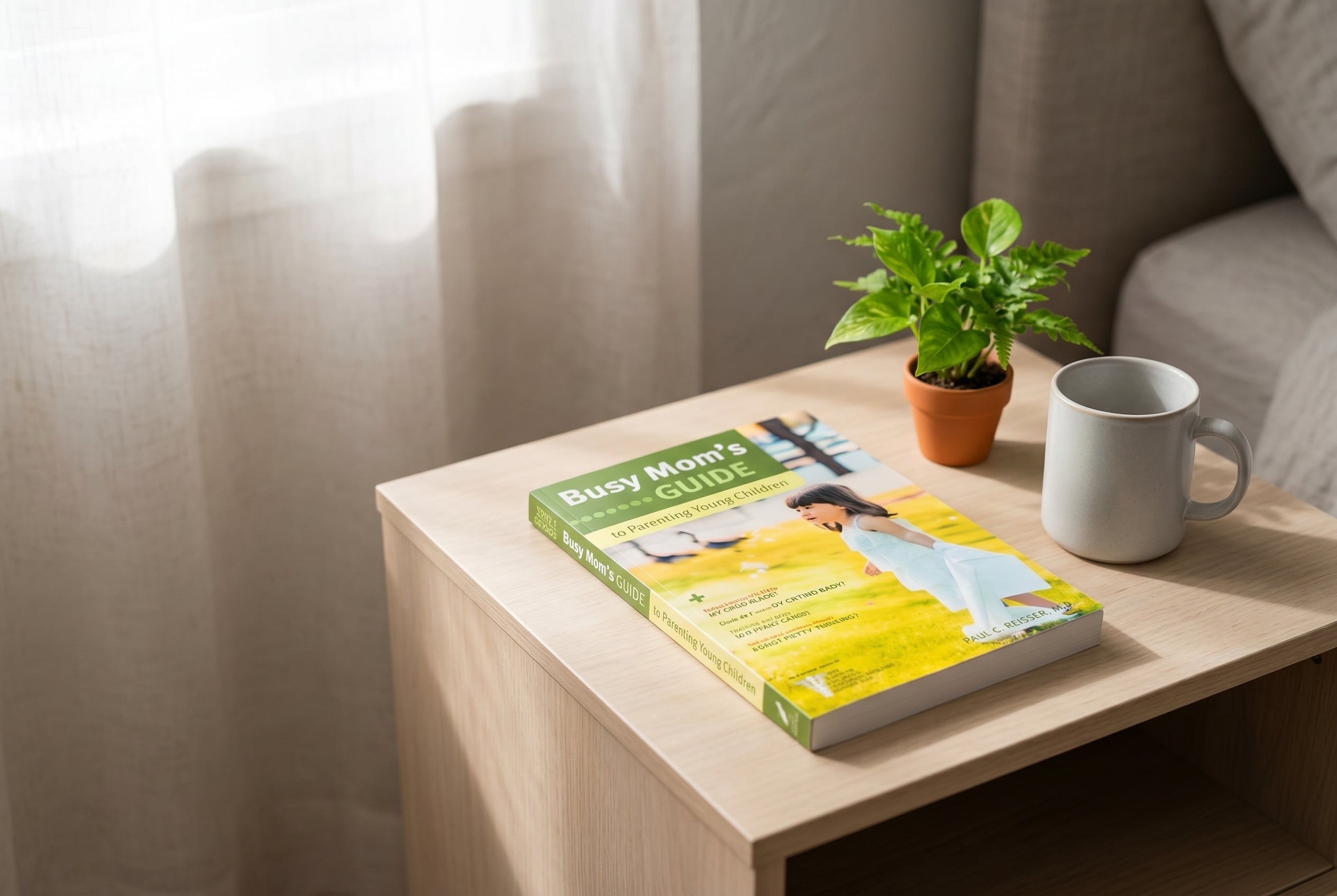 Studio photo of Busy Mom's Guide to Parenting Young Children in lifestyle