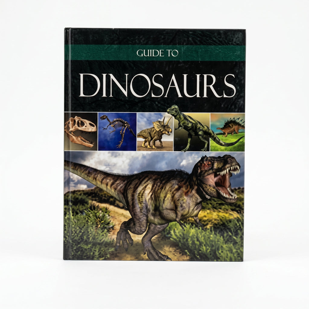 Studio photo of Guide to Dinosaurs in hero