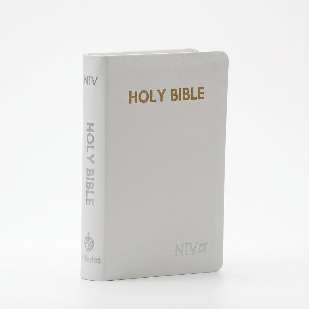 NIV Compact White | Christian Bible Serv + NIV Holy Bible Compact, British Tan | Ch Combo