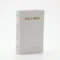 NIV Compact White | Christian Bible Serv + NIV Holy Bible Compact, British Tan | Ch Combo