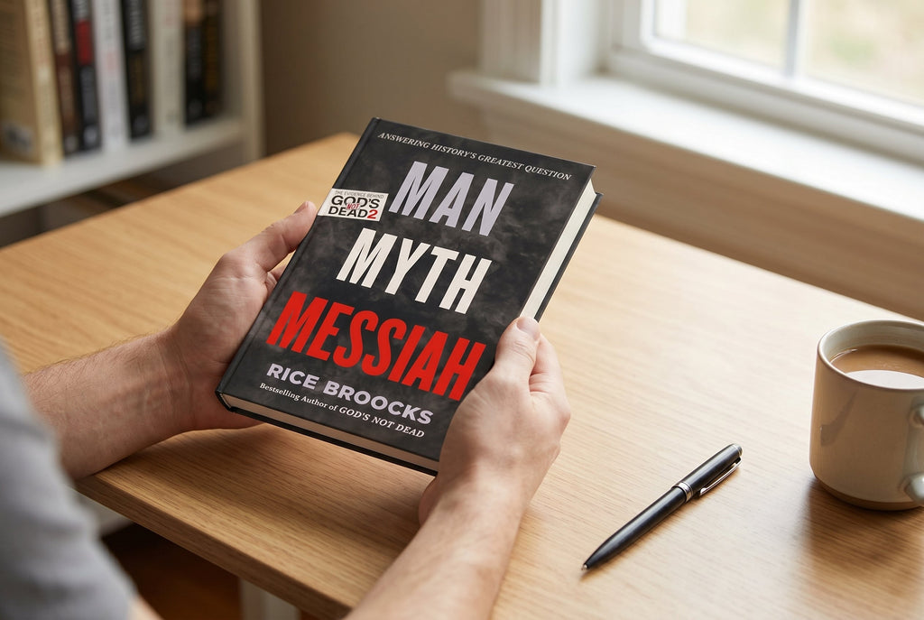 Studio photo of Man, Myth, Messiah: Answering History's Greatest Question in lifestyle