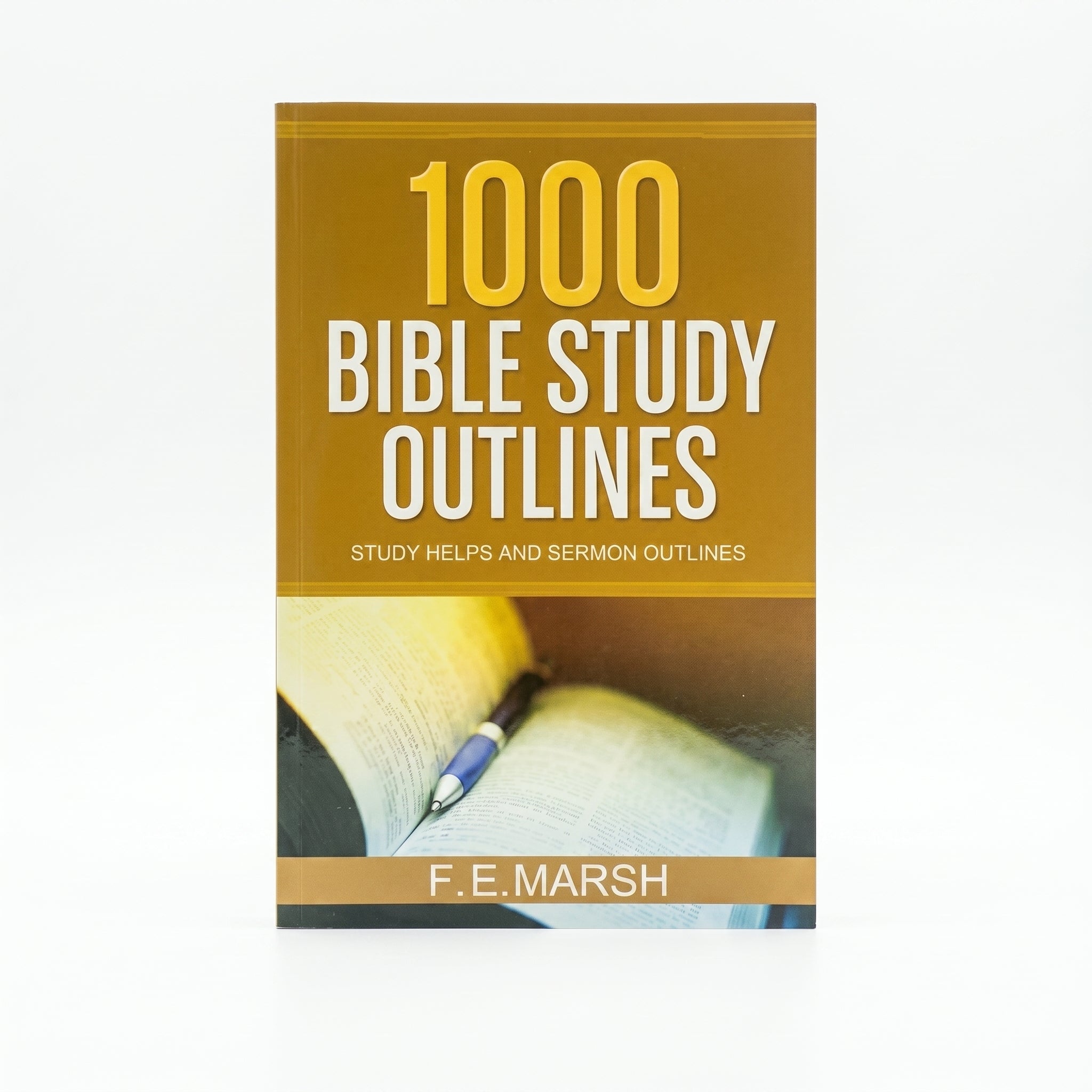 Studio photo of 1000 Bible Study Outlines: Study Helps and Sermon Outlines in hero