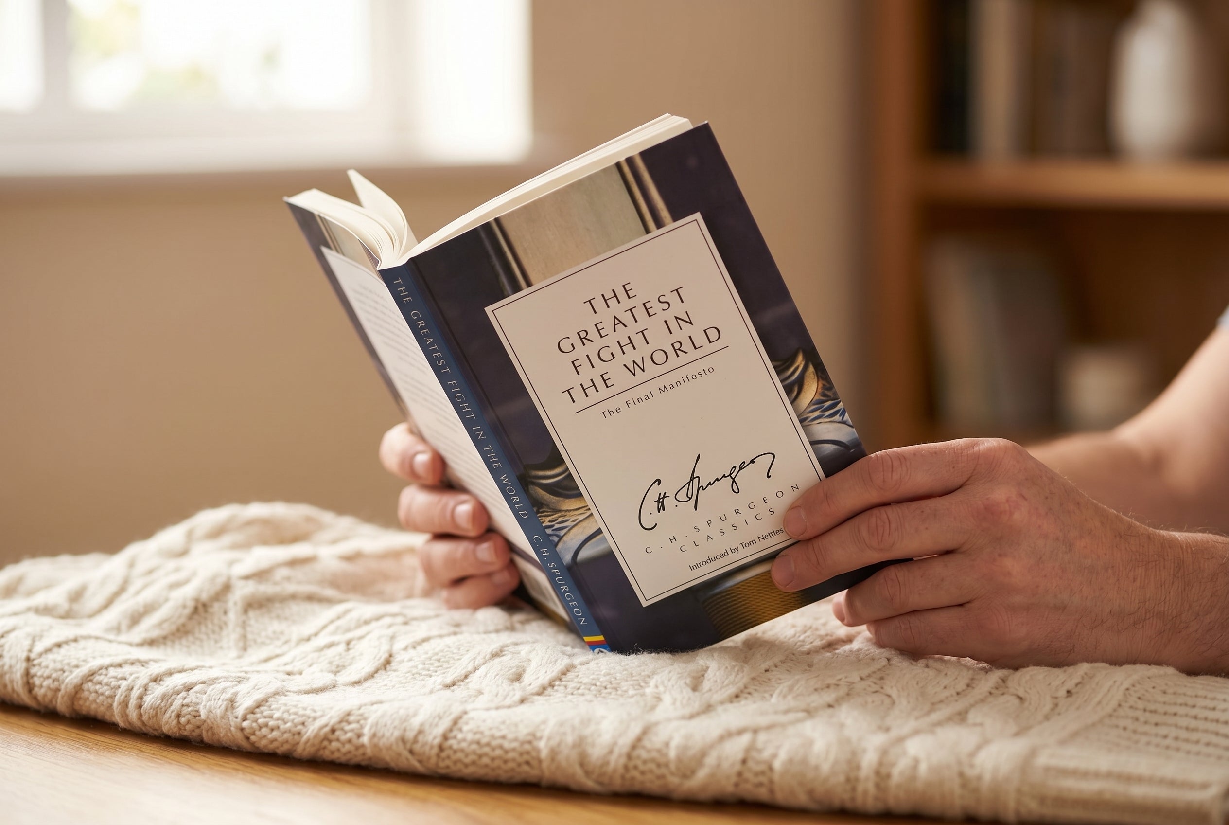 Studio photo of The Greatest Fight in the World: The Final Manifesto in lifestyle