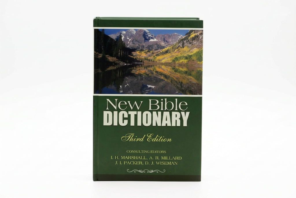Studio photo of New Bible Dictionary (Third Edition) in hero