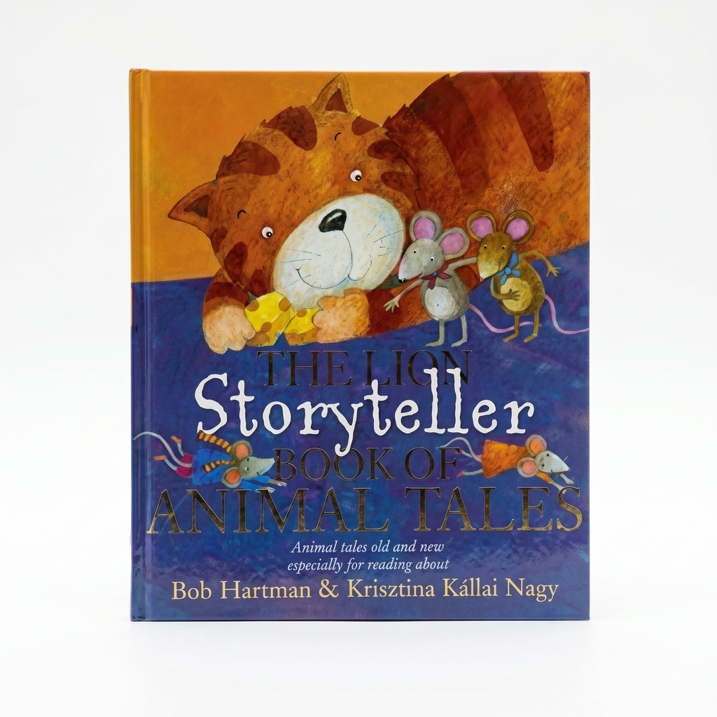 Studio photo of The Lion Storyteller Book of Animal Tales in hero
