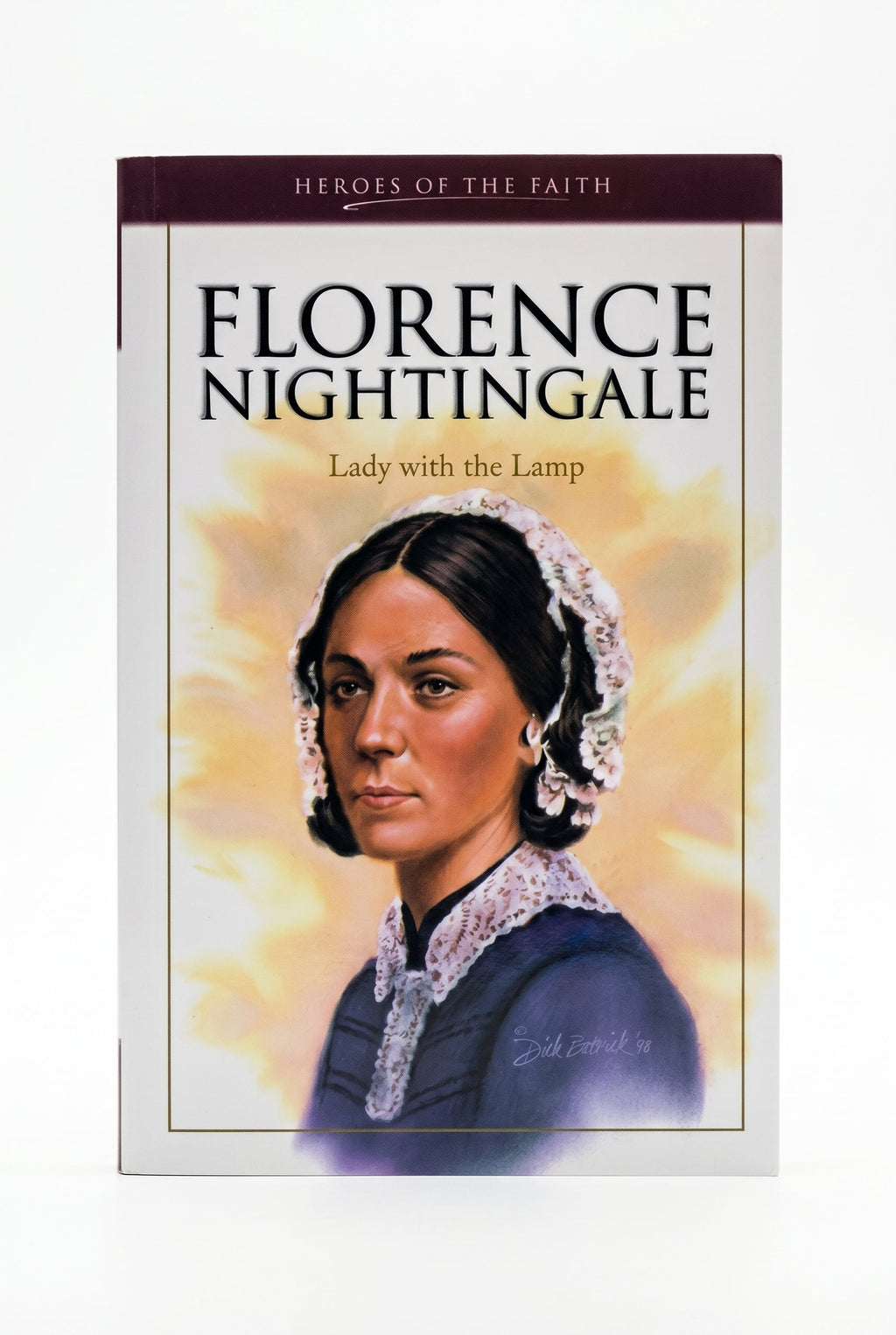 Studio photo of Florence Nightingale: Lady with the Lamp in hero