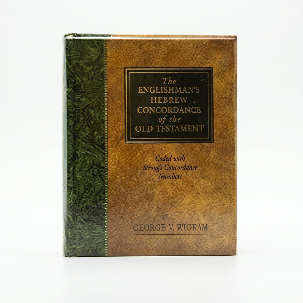Studio photo of The Englishman’s Hebrew Concordance of the Old Testament: Coded with Strong’s Concordance Numbers in hero