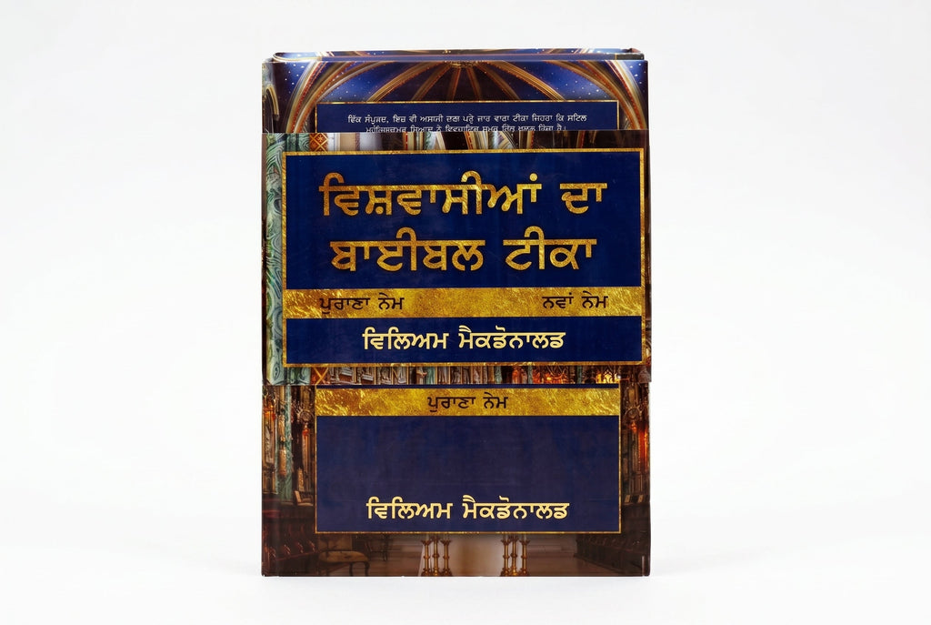 Studio photo of Believer's Bible Commentary (Punjabi),2 Volume Set in hero