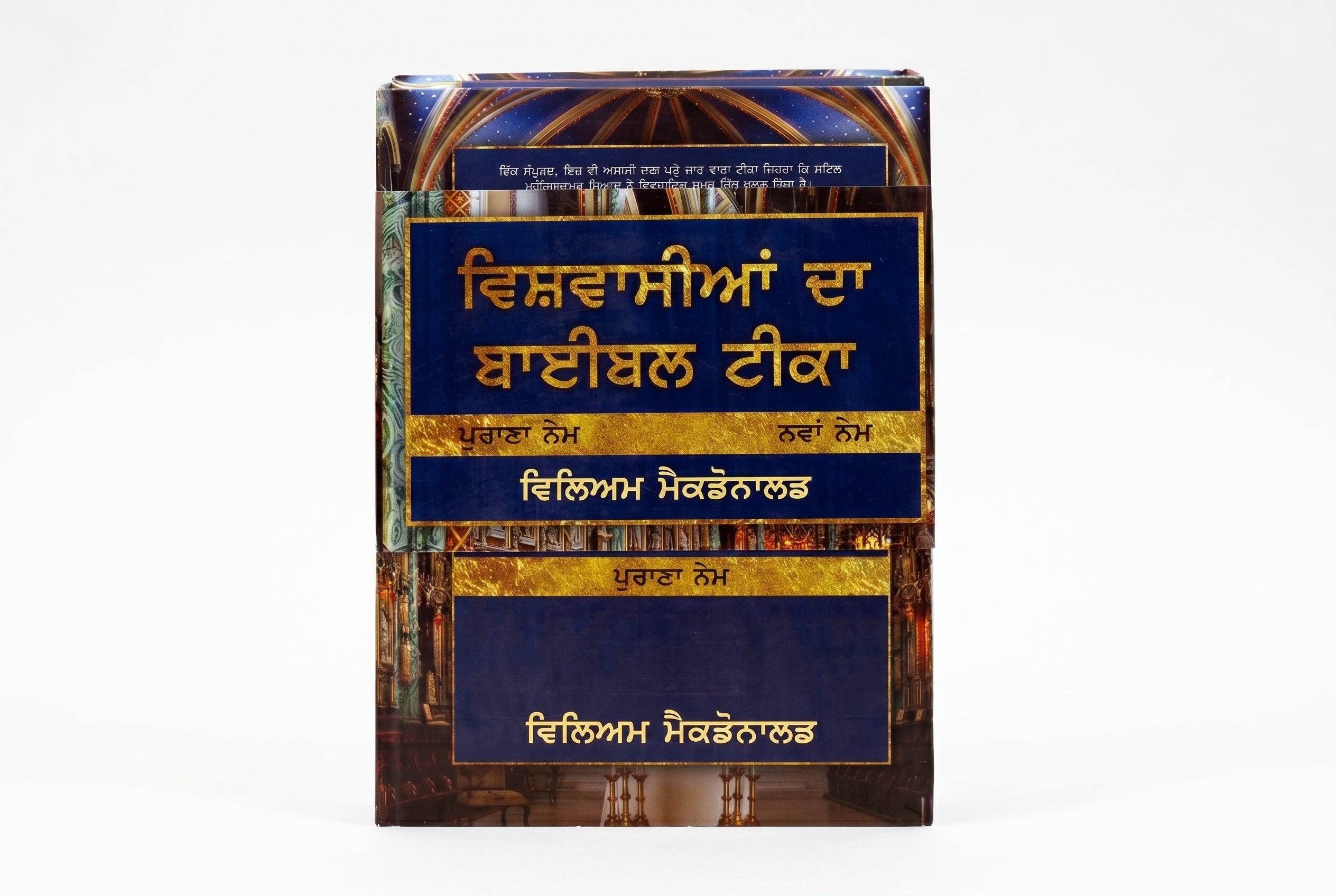 Studio photo of Believer's Bible Commentary (Punjabi),2 Volume Set in hero