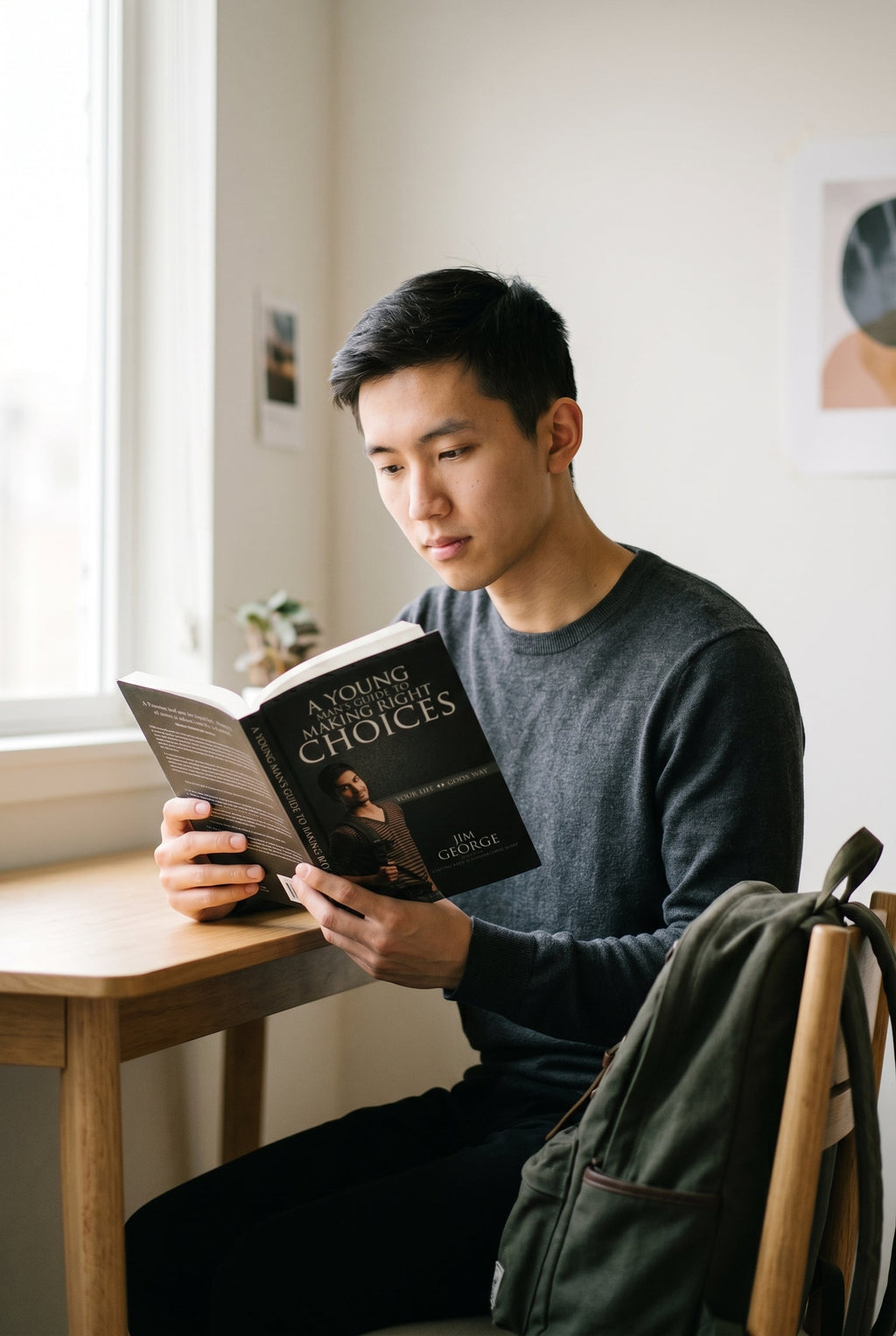 Studio photo of A Young Man's Guide to Making Right Choices in lifestyle