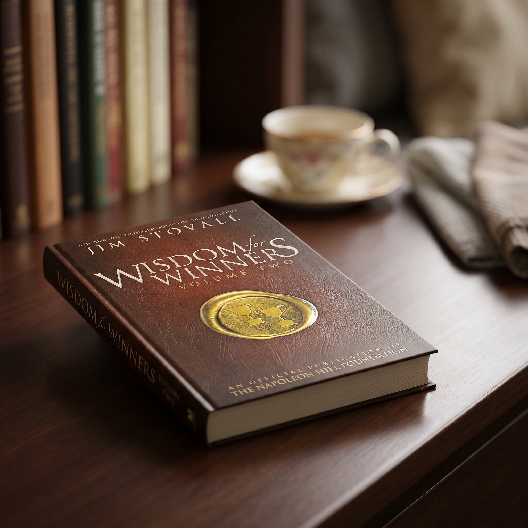 Studio photo of Wisdom for Winners Volume Two: An Official Publication of the Napoleon Hill Foundation in detail