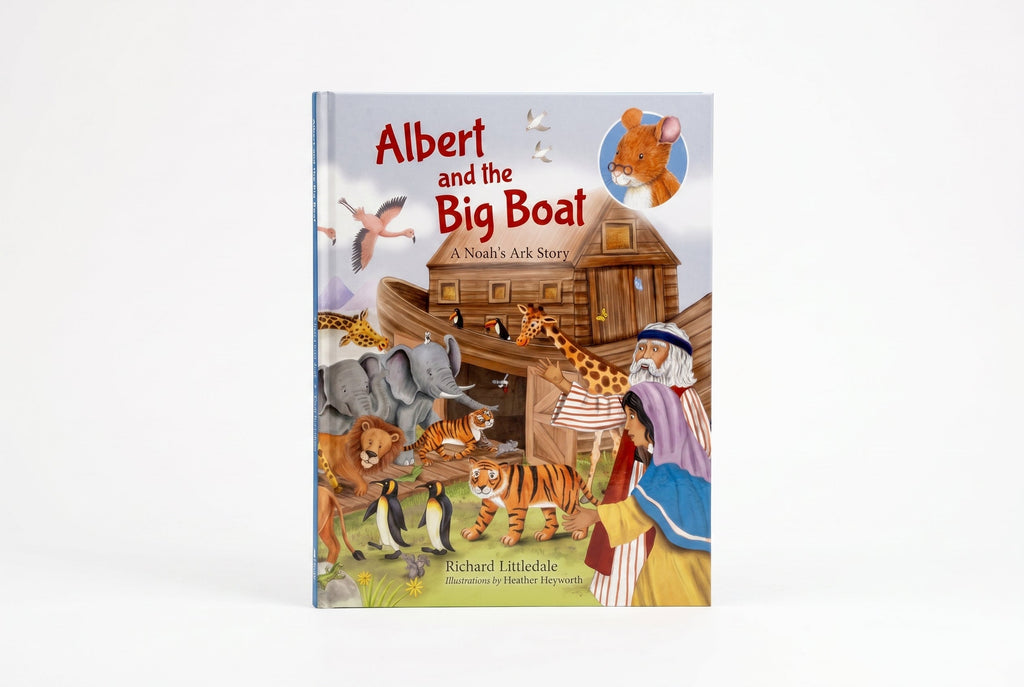 Studio photo of Albert and The Big Boat: A Noah's Ark Story in hero