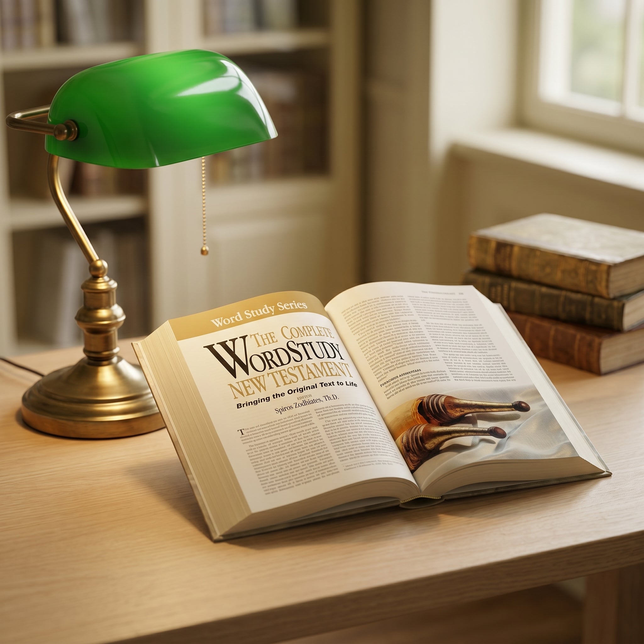 Studio photo of The Complete Word Study New Testament in lifestyle