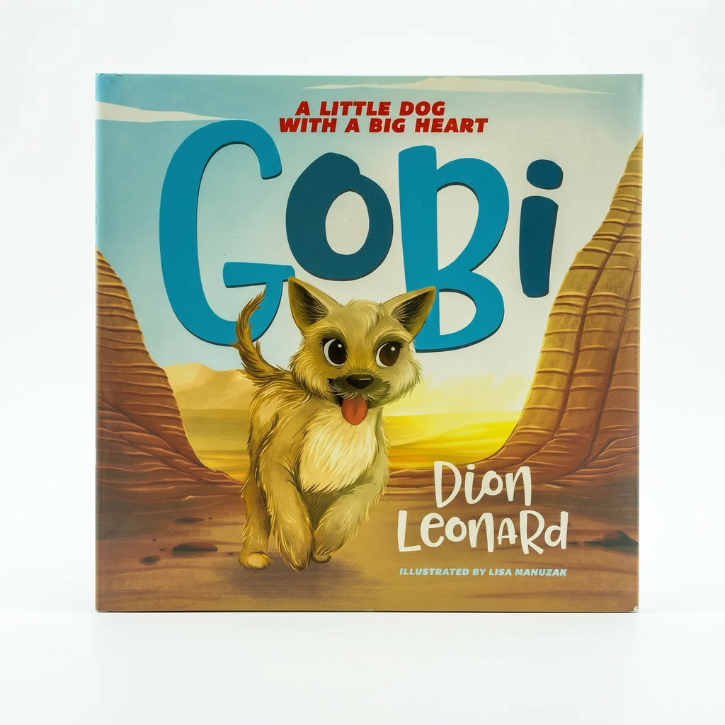 Studio photo of Gobi: A Little Dog with a Big Heart in hero