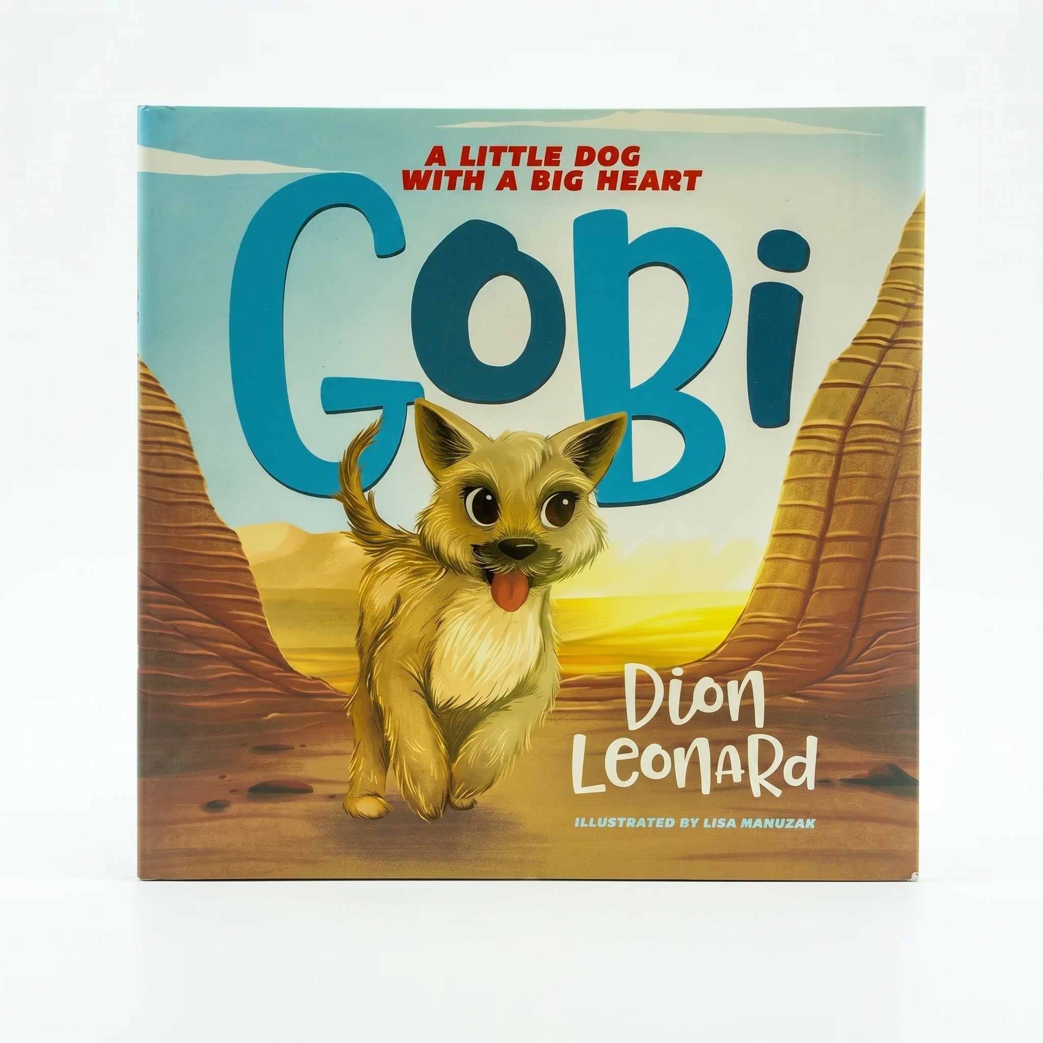 Studio photo of Gobi: A Little Dog with a Big Heart in hero