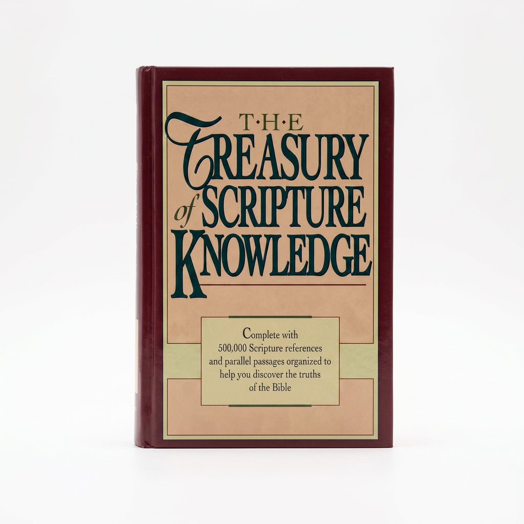 Studio photo of The Treasury of Scripture Knowledge in hero