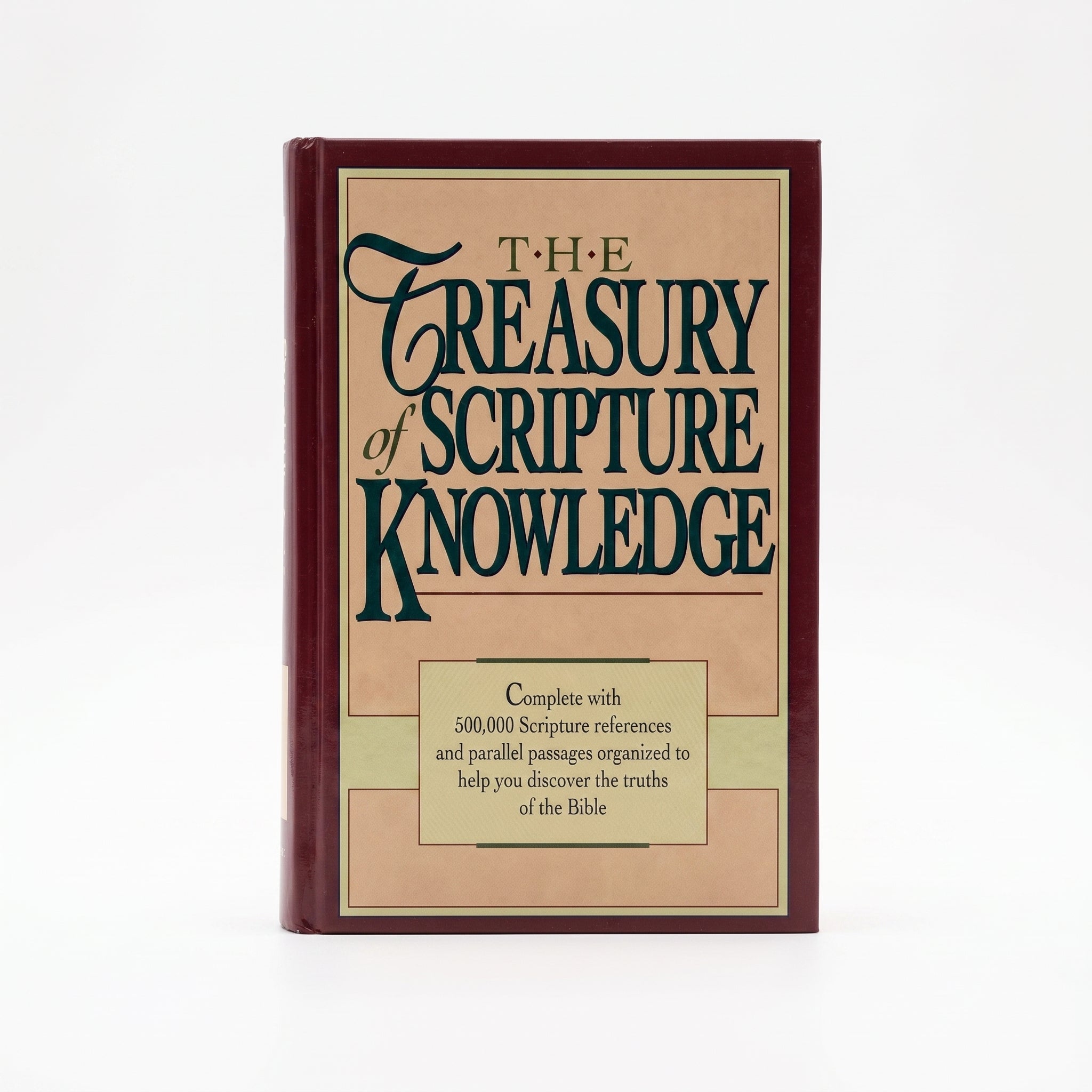 Studio photo of The Treasury of Scripture Knowledge in hero