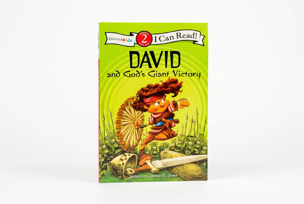 Studio photo of David and God's Giant Victory in hero