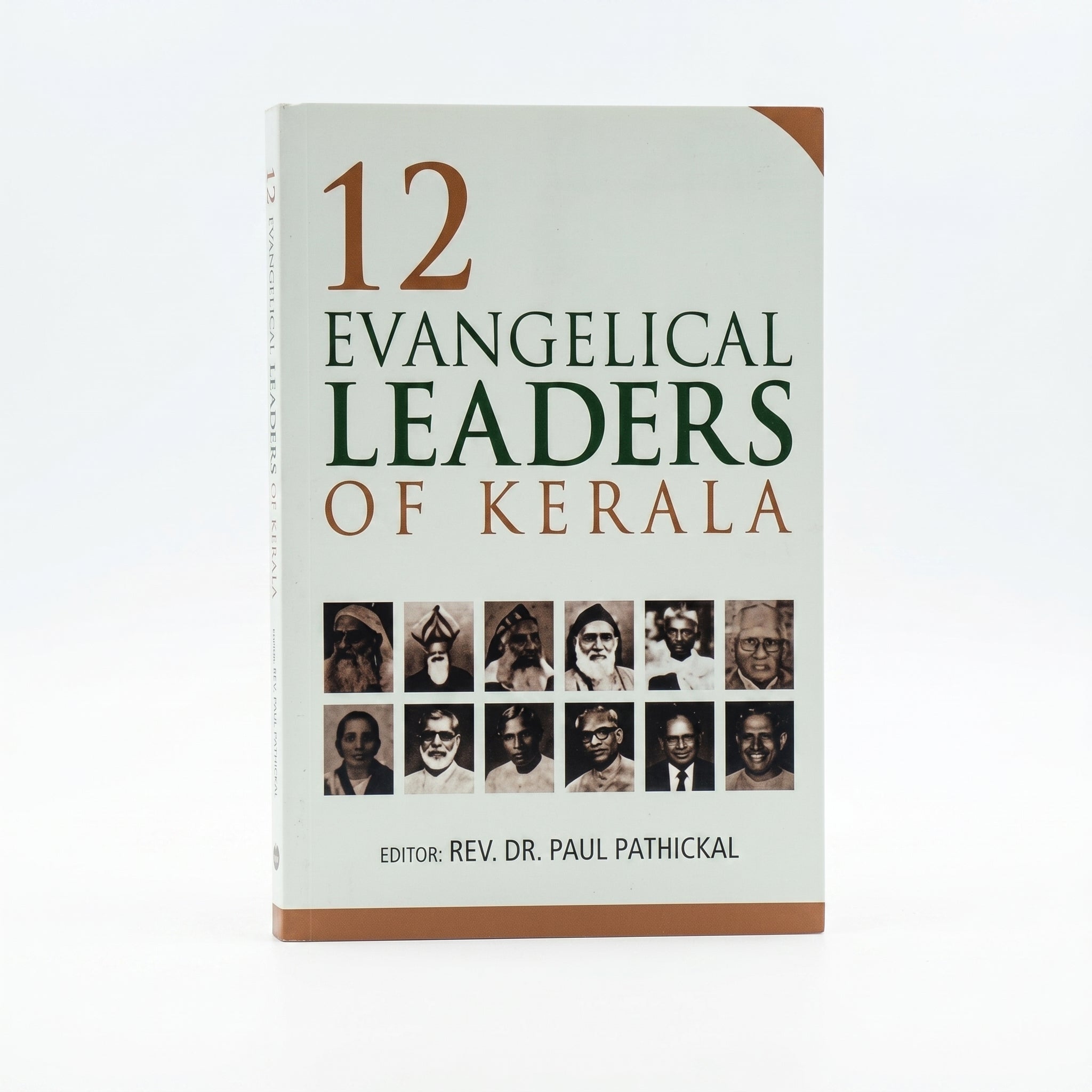 Studio photo of 12 Evangelical Leaders of Kerala in hero