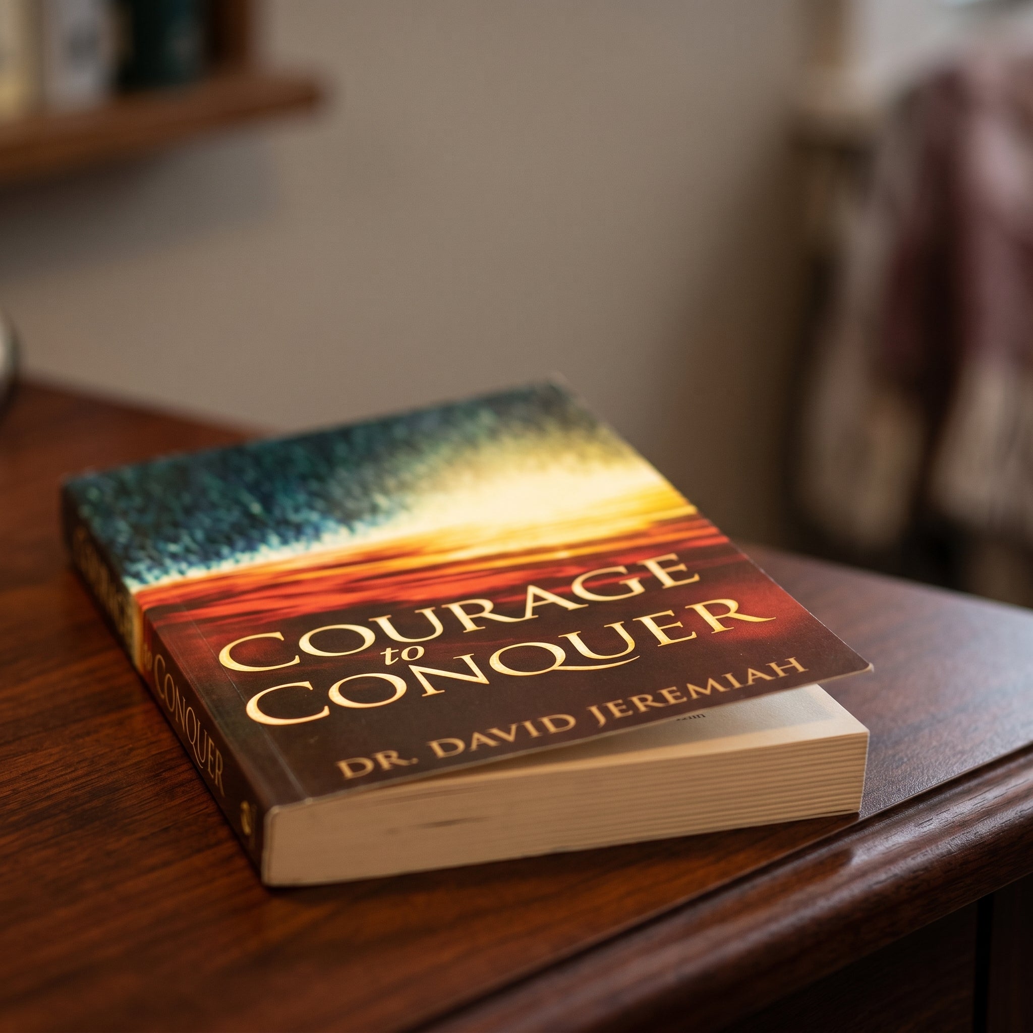 Studio photo of Courage to Conquer in detail