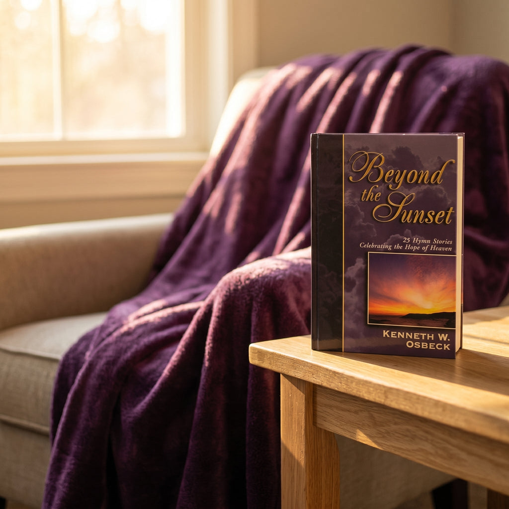 Studio photo of Beyond the Sunset: 25 Hymn Stories Celebrating the Hope of Heaven in lifestyle