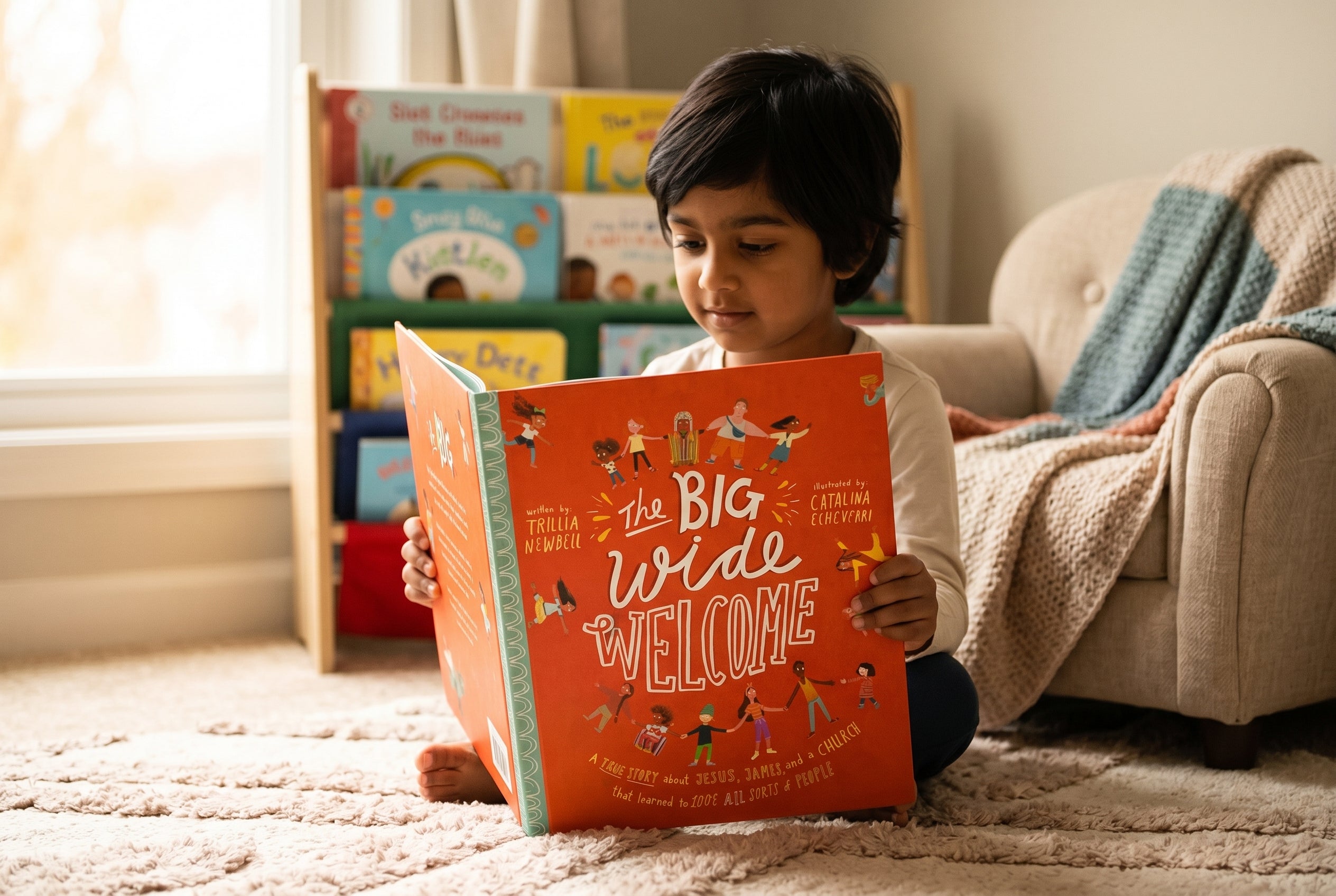 Studio photo of The Big Wide Welcome: A True Story in lifestyle
