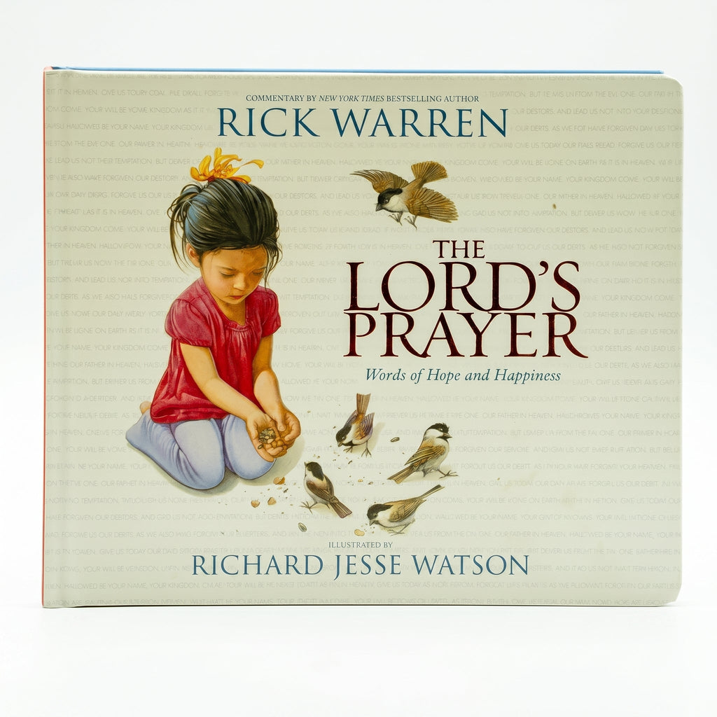 Studio photo of The Lord's Prayer: Words of Hope and Happiness in hero