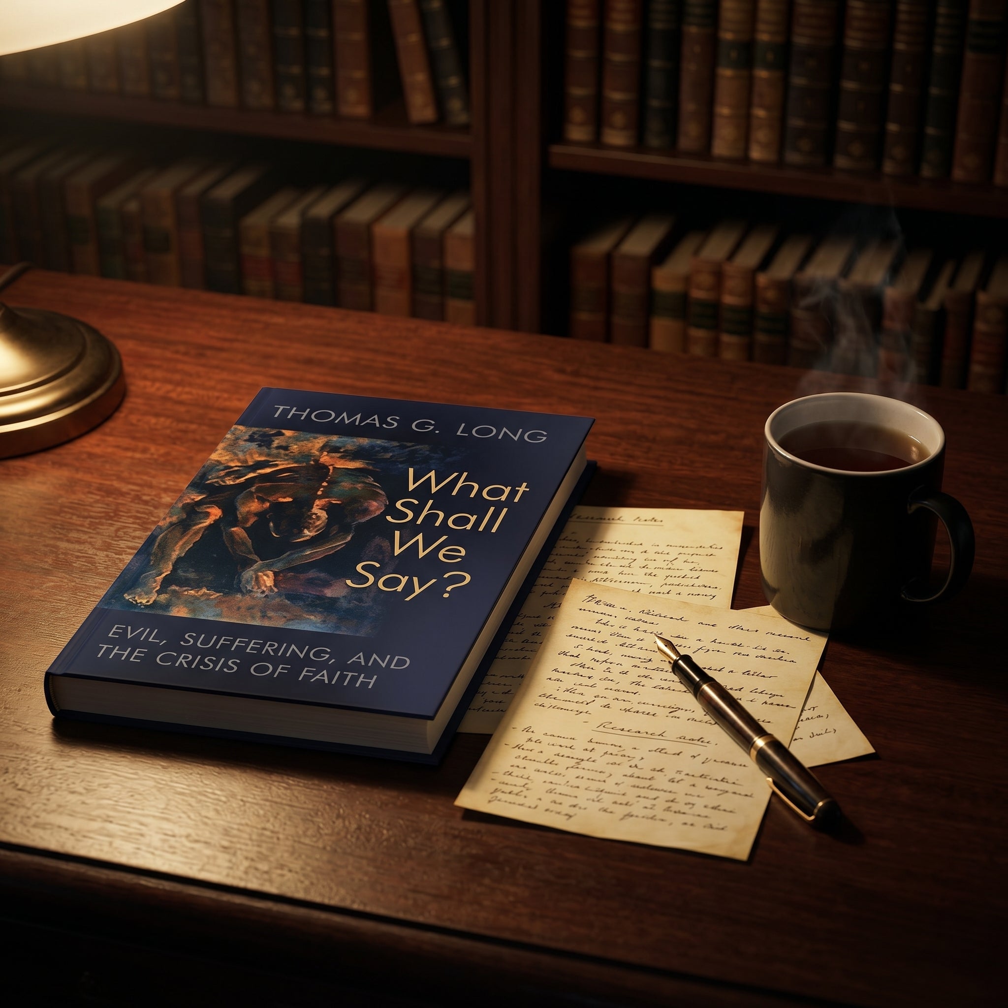 Studio photo of What Shall We Say?: Evil, Suffering, and the Crisis of Faith in lifestyle