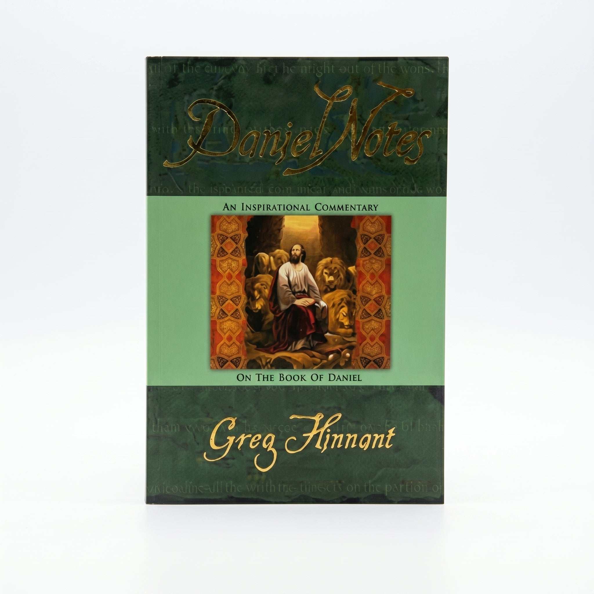 Studio photo of Daniel Notes: An Inspirational Commentary on the Book of Daniel in hero