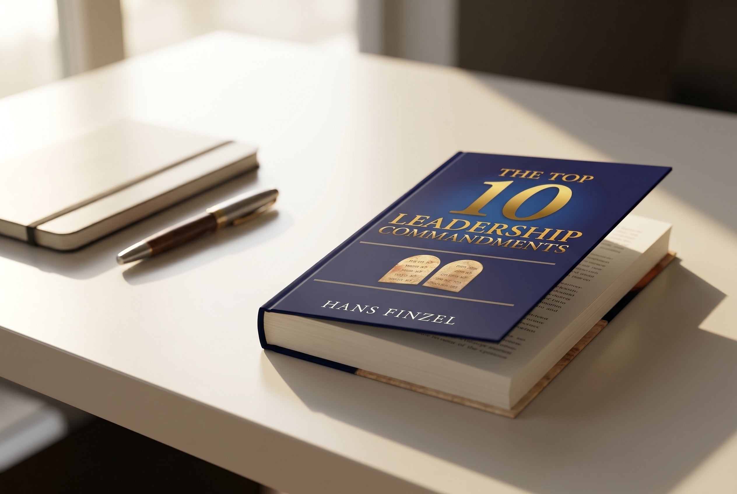 Studio photo of Top 10 Leadership Commandments in lifestyle