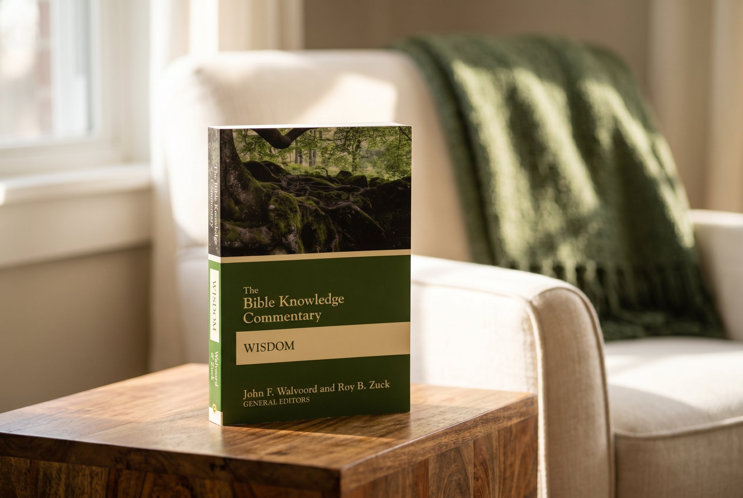 Studio photo of The Bible Knowledge Commentary Wisdom in lifestyle