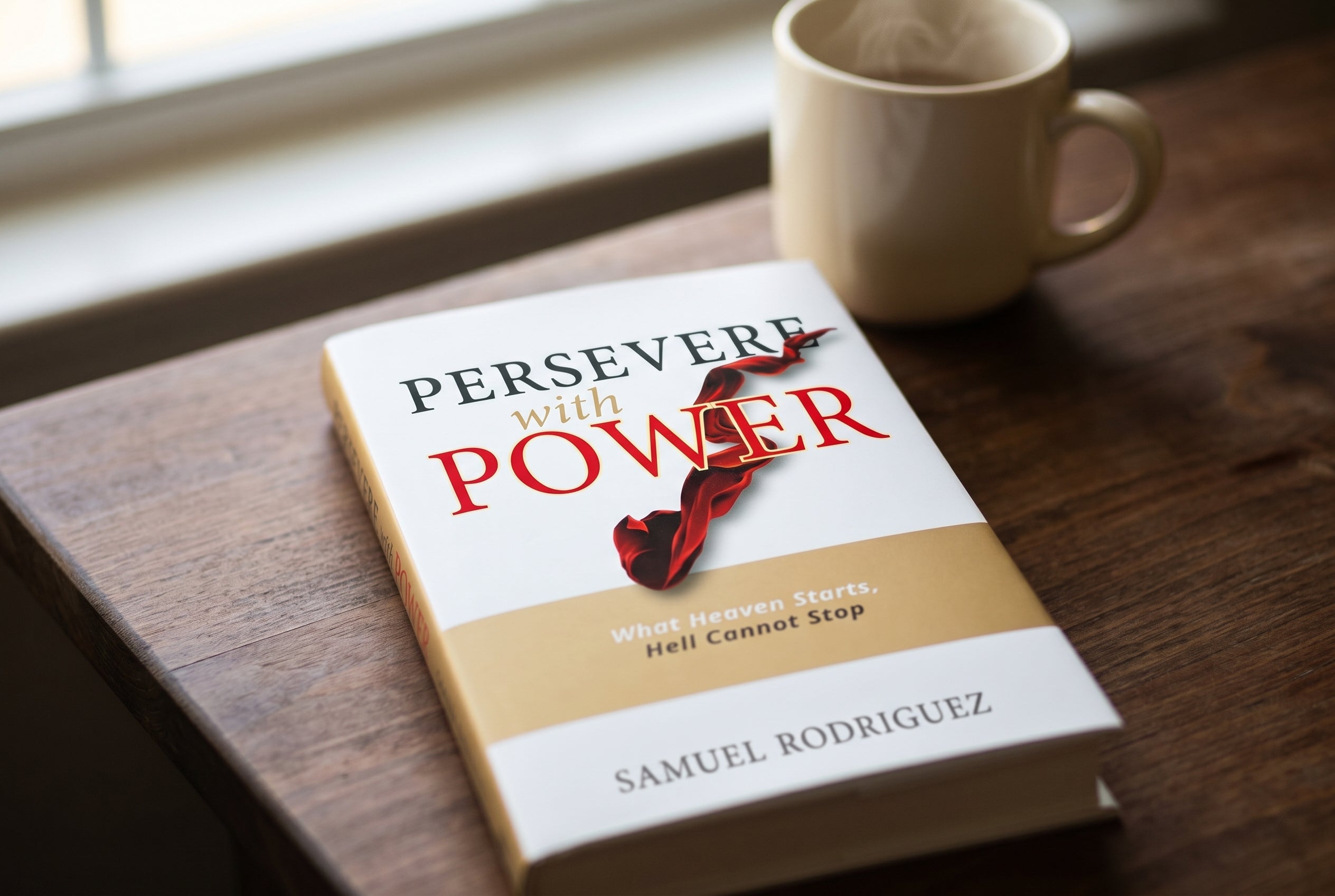 Studio photo of Persevere With Power: What Heaven Start's, Hell Cannot Stop in detail